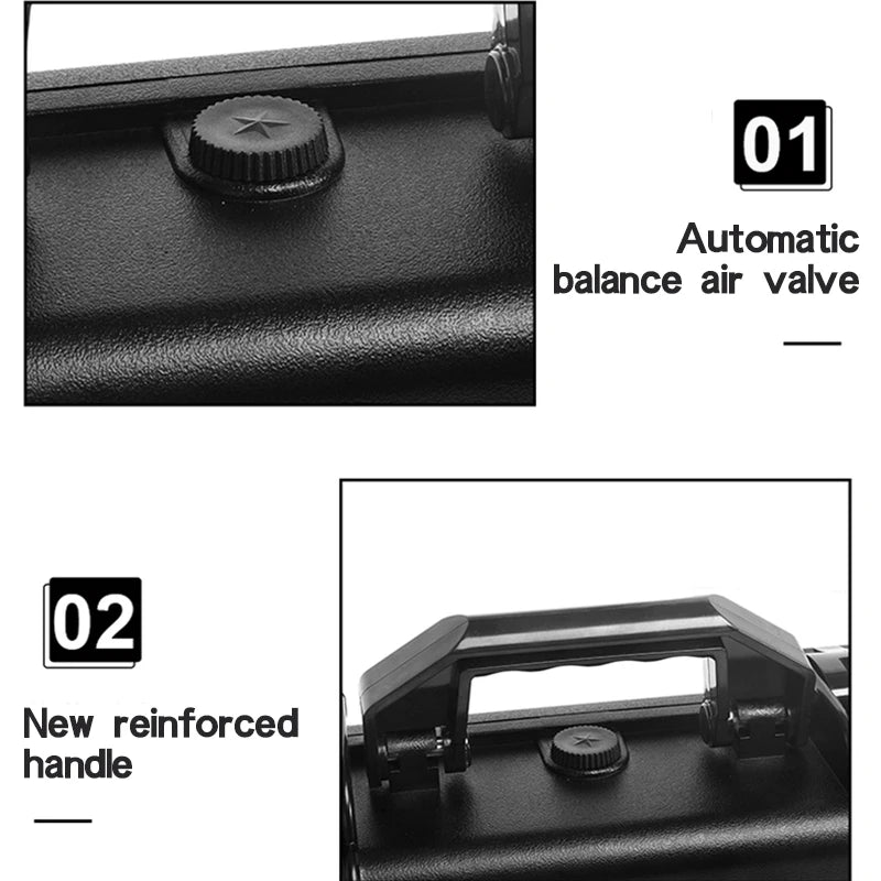 ABS Plastic Waterproof Tool Box for Mechanics, Trucks and Transportation Tools