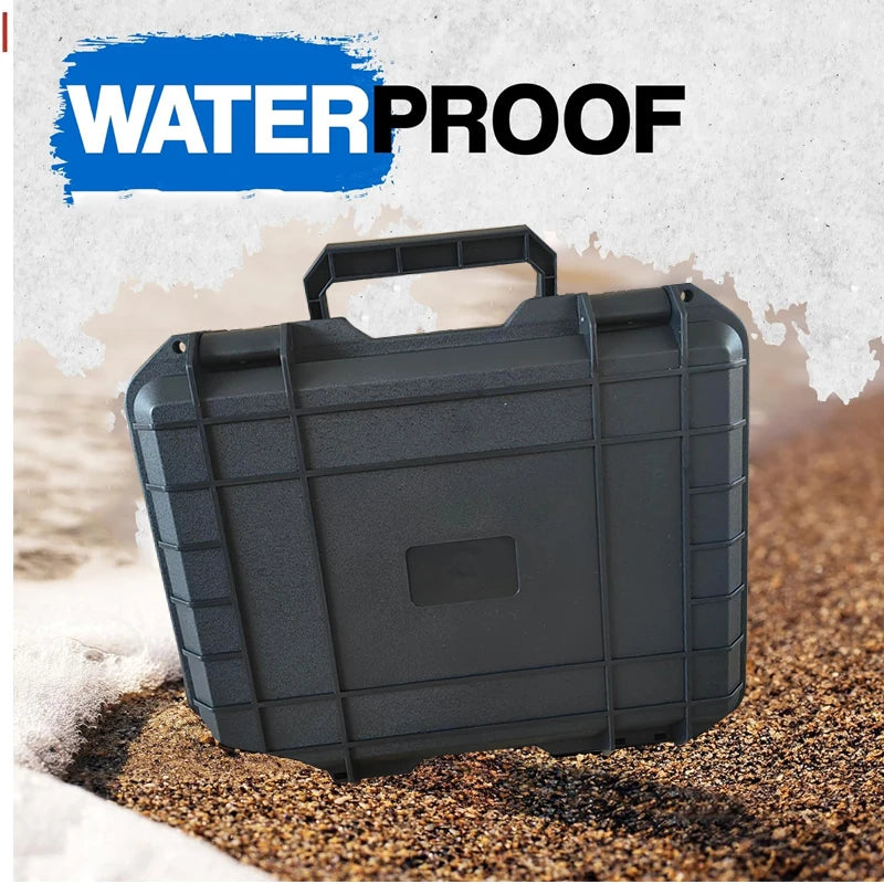 ABS Plastic Waterproof Tool Box for Mechanics, Trucks and Transportation Tools