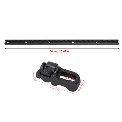 Track Tie-Down System with Double Stud Fitting