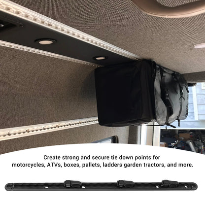 Track Tie-Down System with Double Stud Fitting