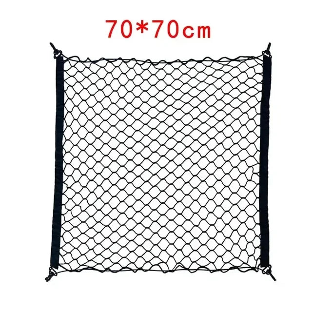 Stretchable Nylon Elastic Mesh Cargo Holder with Dual-Layer Design