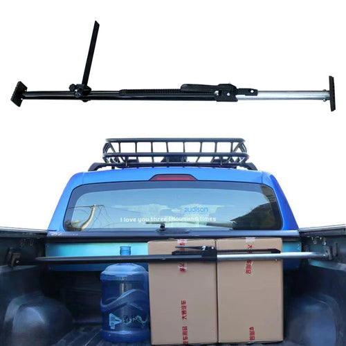 Universal Adjustable Pickup Truck Support Rod Bracket for Cargo Stabilization