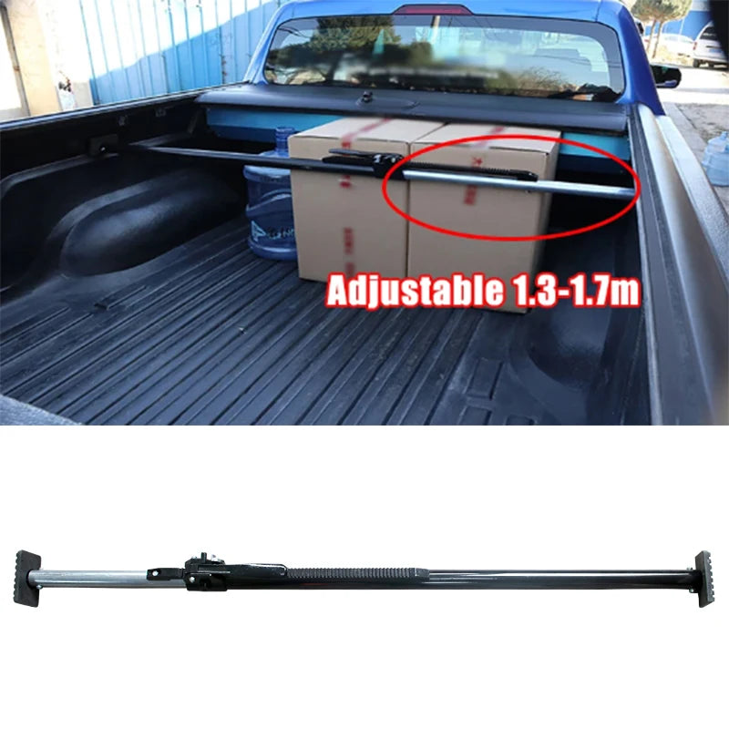 Universal Adjustable Pickup Truck Support Rod Bracket for Cargo Stabilization